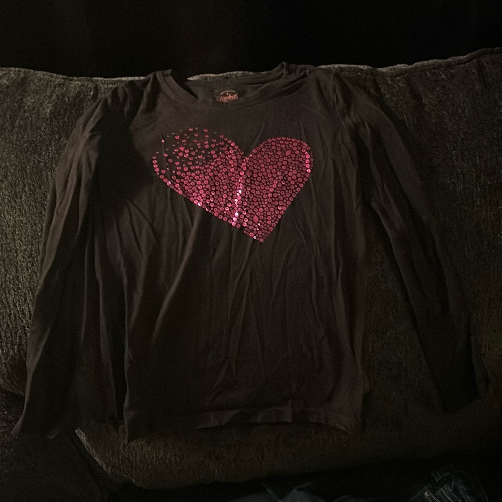 Girls Faded Glory Long Sleeve Shirt Size 7-8